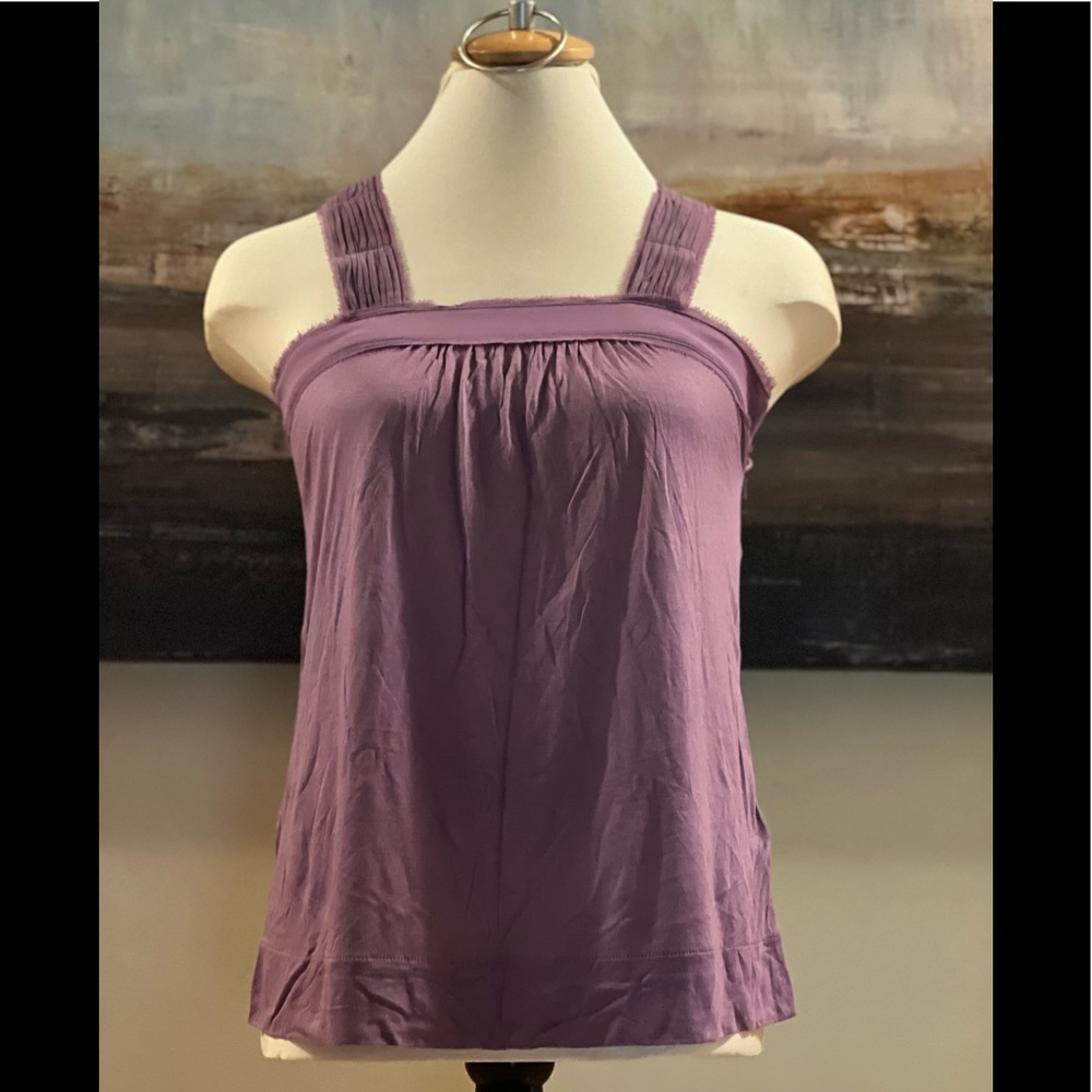 Banana Republic top, purple - Picture 2 of 11